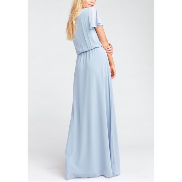 Show Me Your MuMu Michelle Flutter Maxi Dress - Picture 3 of 8